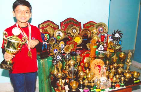 Girish Koushik with awards