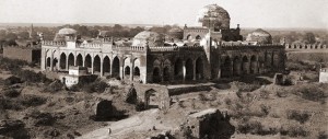 Jami Masjid in Gulbarga Fort. Photographer Deen Dayal