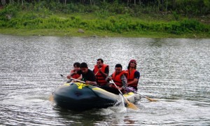 Rafting in Coorg