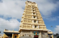 Chamundeshwari temple, Chamundi Hills , sightseeing Mysore, Chamundeshwari temple on Chamundi hills, mysore. Photographer Sanjay Acharya