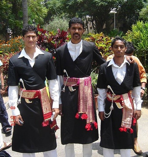 Coorgi Traditional Dress. Photographer Iromi Perera Coorgi Traditional Dress., Coorg