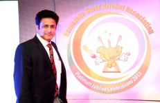 Anil Kumble At KSCA