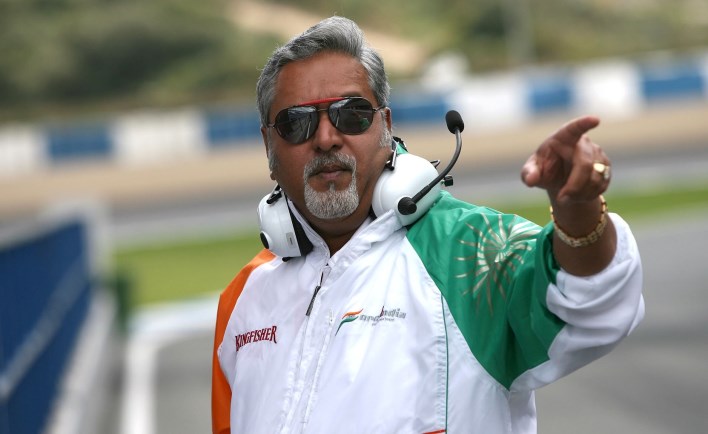 Dr. Vijay Mallya. Image source indianf1 Dr. Vijay Mallya. Image source indianf1