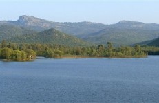 Near Mysore, BR Hills seen from Krishnayyana Katte reservoir. Photographer Prashanth NS
