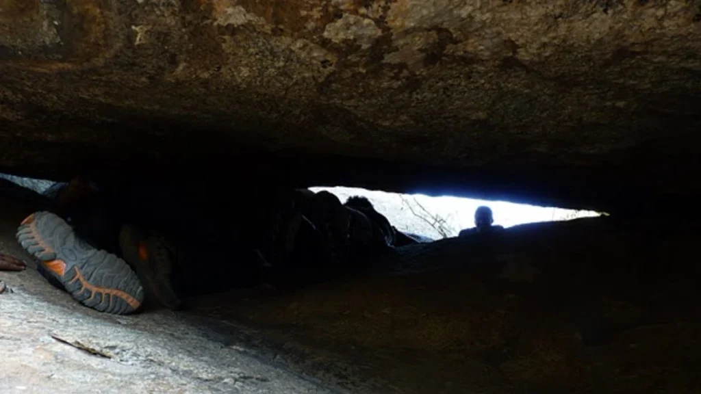 Cave exploration, Madhugiri