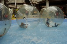 Zorbing. Image source https://www.flickr.com/photos/bensutherland/4088677831/