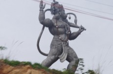 hanuman statue, nelamangala