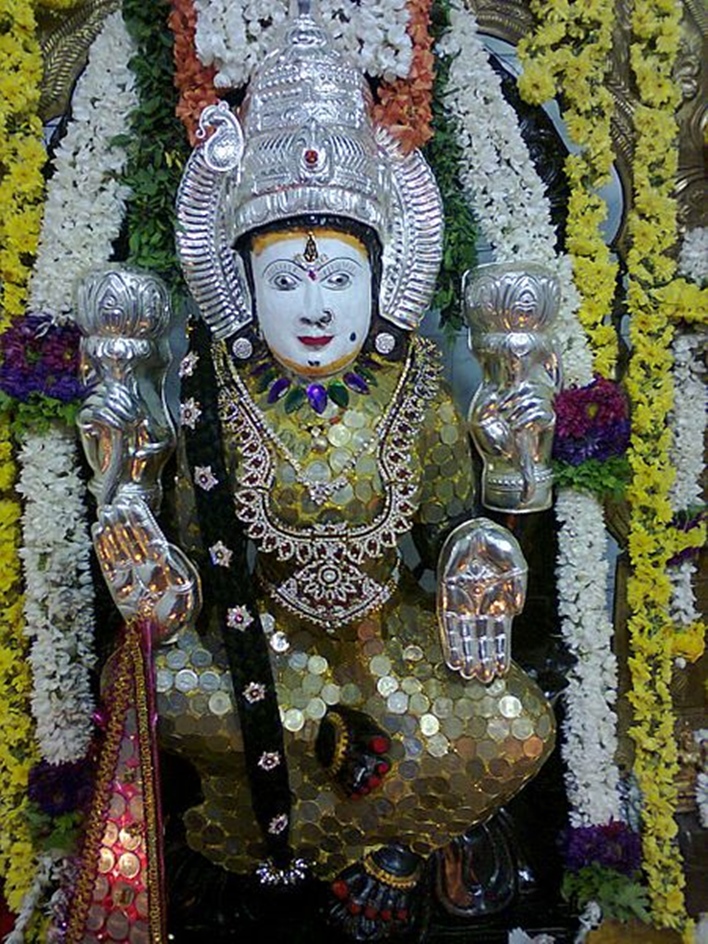 Goddess_mahalakshmi_image_4 Tumkur temple, Mahalakshmi temple, gubbi