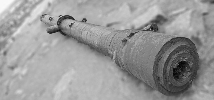 Iron Cannon On Hill Top Raichur Iron Cannon On Hill Top Raichur