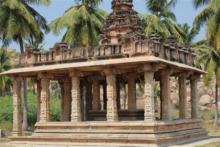 Gejjala Mantapa, Hampi. Photographer Kirk Kittell