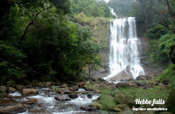 hebbe water falls in chikmagalur hebbe water falls in chikmagalur