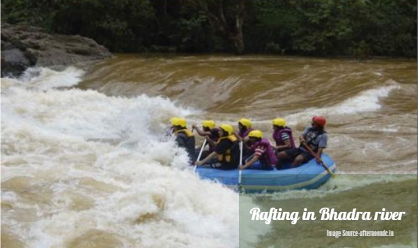 Rafting in Bhadra River Rafting in Bhadra River