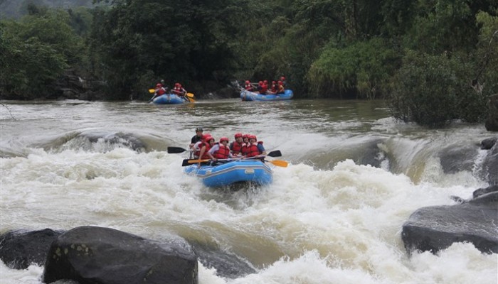 White Water Rafting, Hidden Woods Homestay, Srimangala