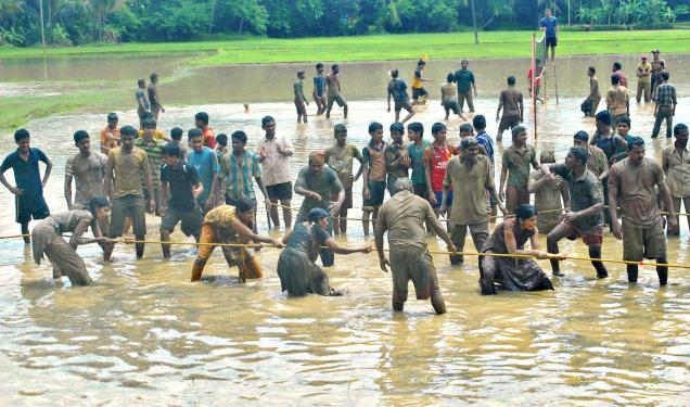 Tug of War. Image source NammaBhoomi Tug of War. Image source NammaBhoomi