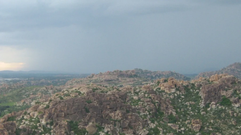 Anegundi-A-Panromic-View Anegundi, A Panromic