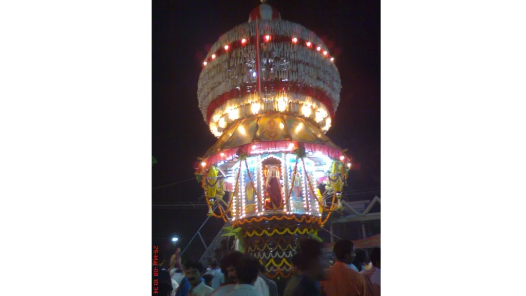 Chariot-Sri-Mangaladevi-Temple Chariot, Sri Mangaladevi Temple