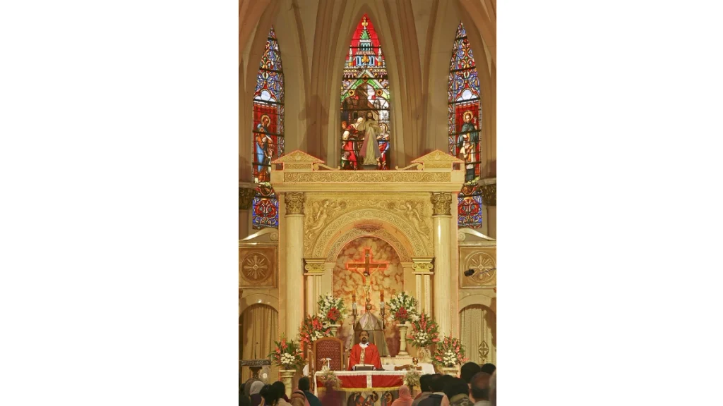 St.-Marys-Basilica-Bangalore-1 St. Mary's Basilica, Bangalore. Image courtesy Muhammad Mahdi Karim