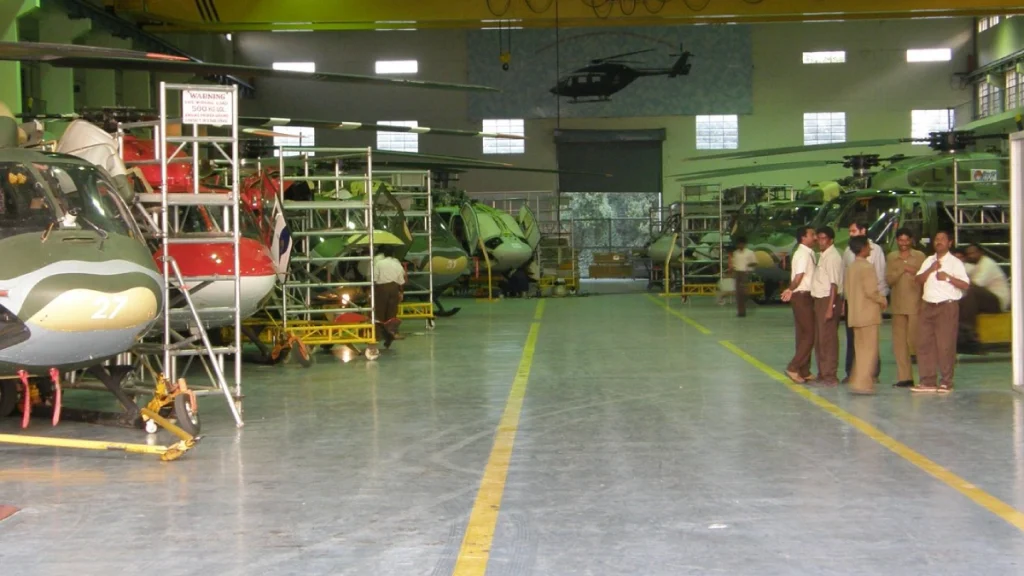 aeronautics-industry HAL Dhruv production