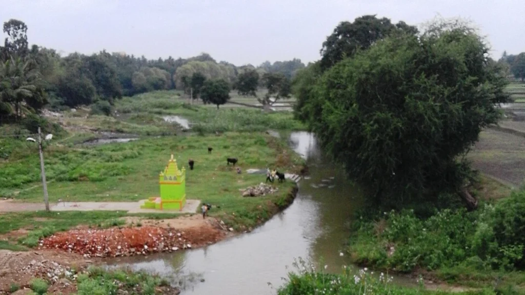 The-River-Gundal-at-Nanjangud The River Gundal at Nanjangud