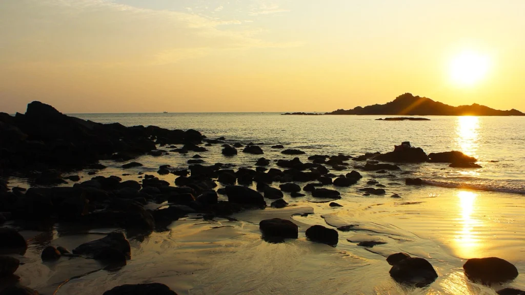 Sunset at Om Beach