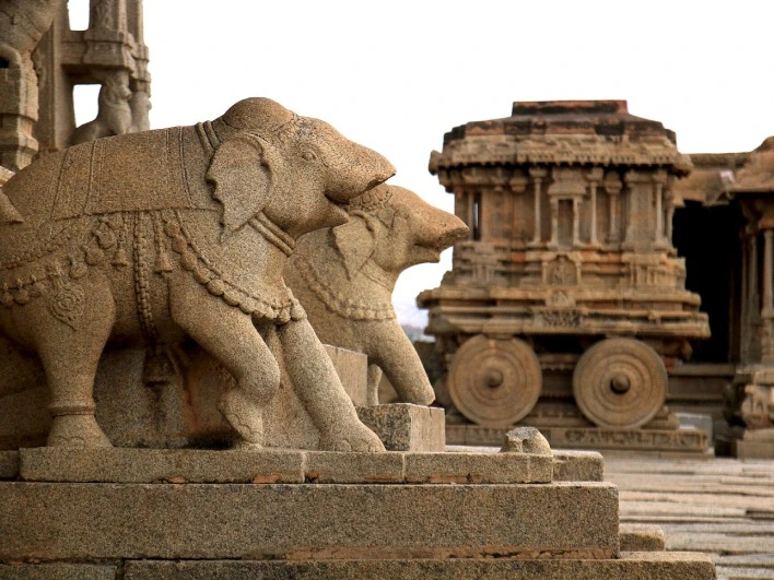 Stone chariot, Hampi Sightseeing