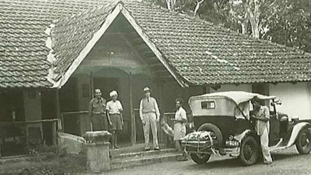 A photo from the 19th Century @ Tata Plantation Trails, Coorg