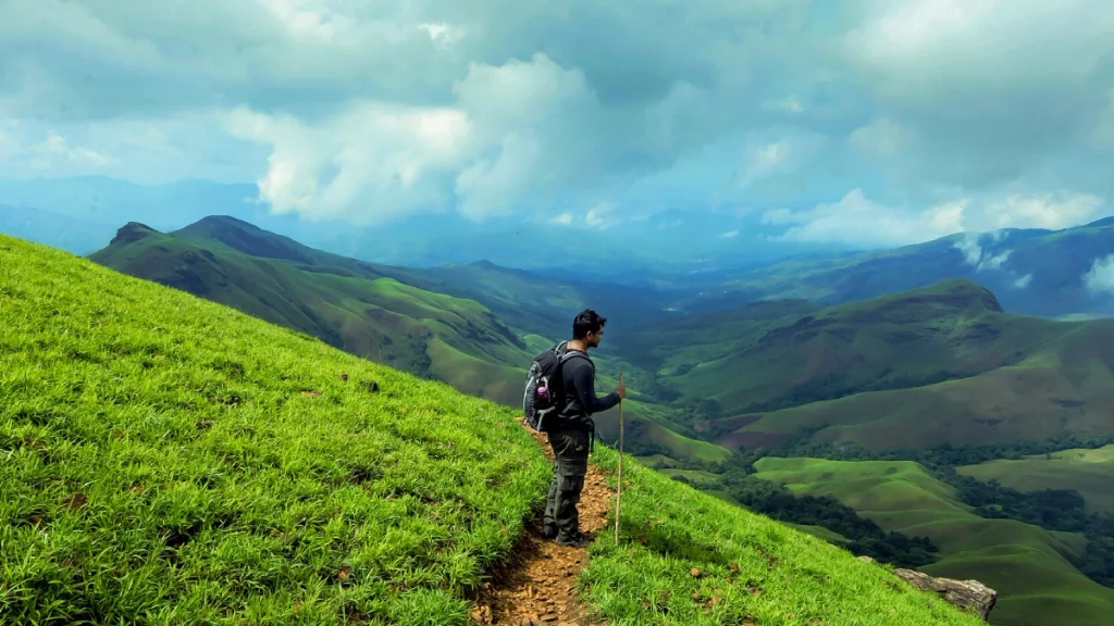 Kudremukh-Peak Kudremukh Peak.