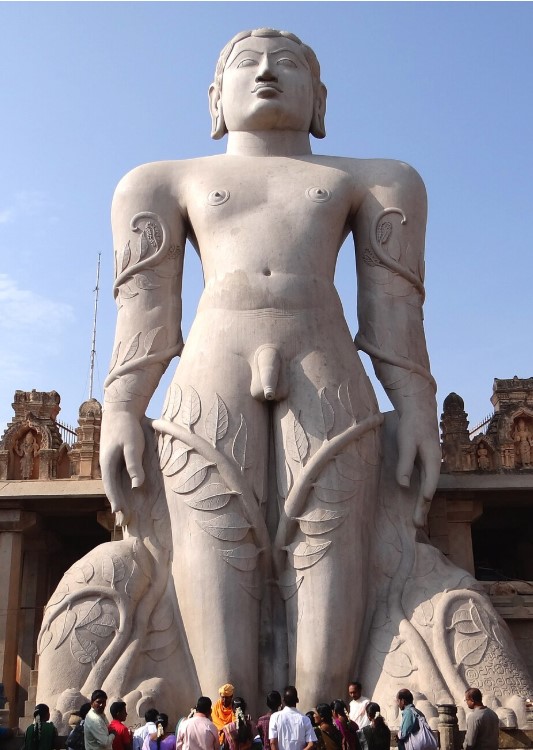 Shravanabelagola Gomateshwara Statue. Source Ananth H V