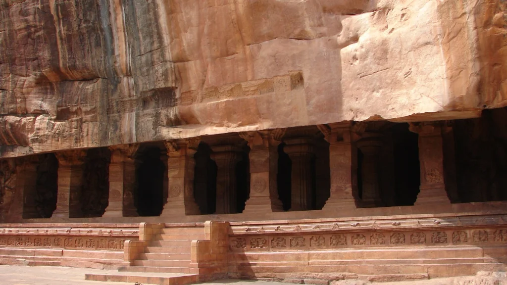 Badami-Cave-Temple Badami Cave Temple