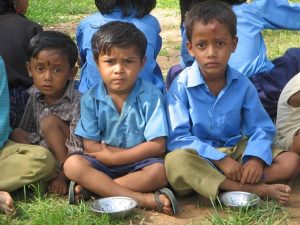 Children with stunted growth