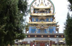Namdroling Monastery, Bylakuppe. Source Dineshkannambadi, Wikicommons