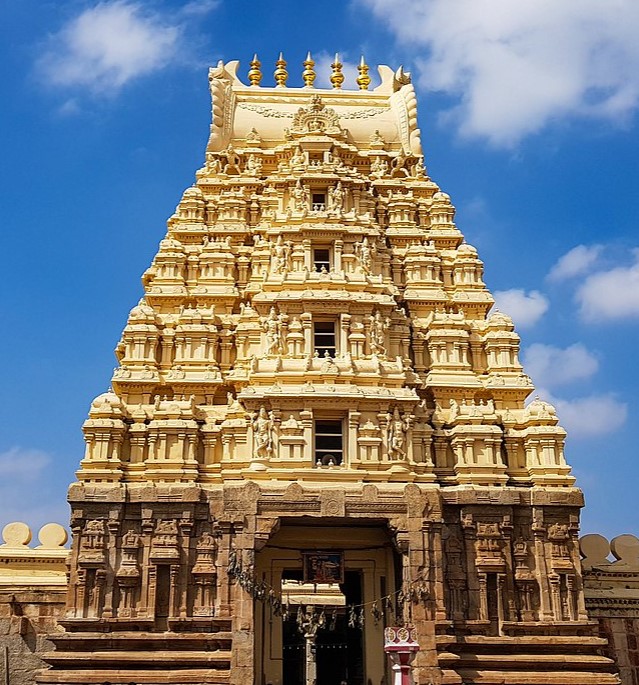 Ranganathaswamy Temple at Srirangapatna. Source Prakruth Gowda