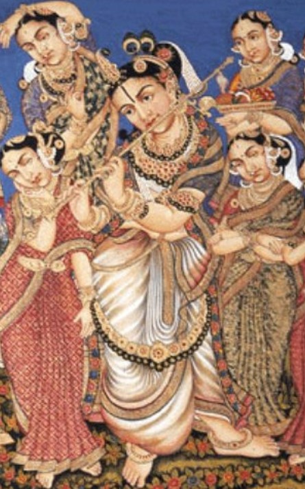 Karnataka Culture and Tradition, Mysore Painting. Source Javagal Narasimhayya, Ramsons Kala Pratishtana, Mysore.