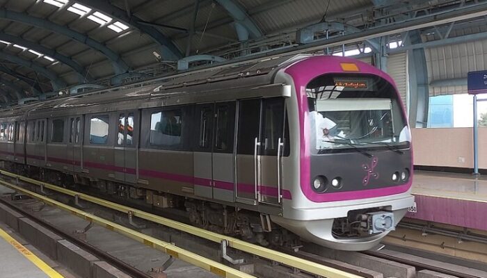 Bangalore Metro Purple Line. Source Sameer2905