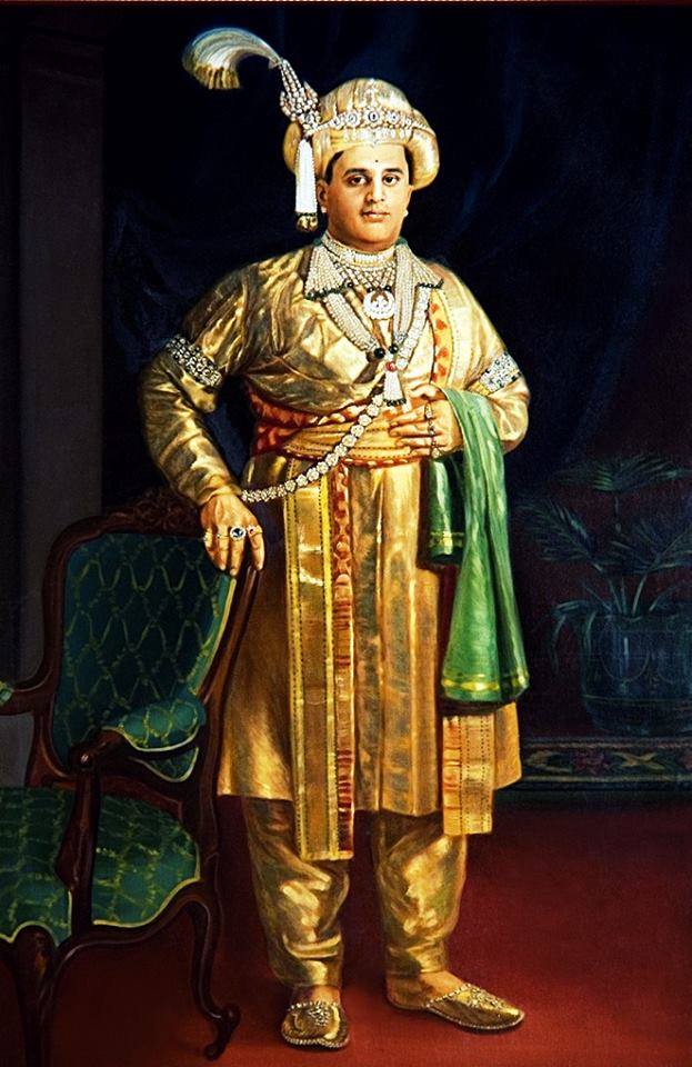 His Highess Jayachamarajendra Wadiyar. First Governor of Mysore State