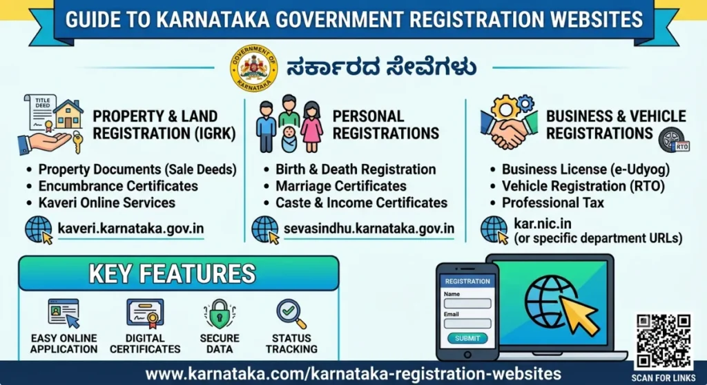 Karnataka Registration Websites