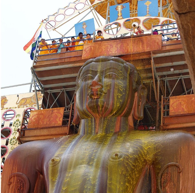 Shravanabelagola Mahamastakabhisheka. Source Matthew Logelin